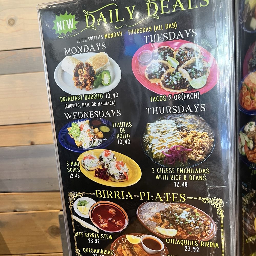 Katrina's Mexican Kitchen - Daily deals menu - Mexican Near Me - Artesia, California