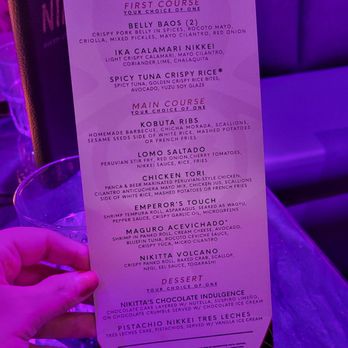 Nikitta Orlando - Magical dining menu - Japanese Near Me - Orlando, Florida