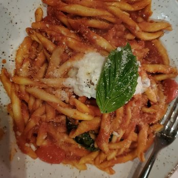 Felice 64 - Fusilli with burrata,  so good. - Wine Bars Near Me - New York, New York