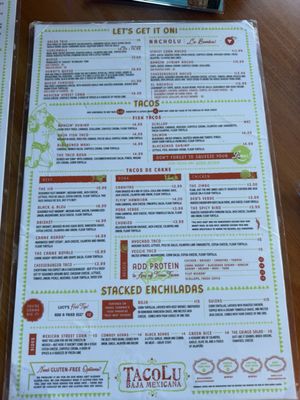Menu photo 4 TacoLu Jacksonville Beach, FL