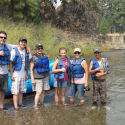 Rill Adventures Raft and Gear Rentals - Our family - Aged 75 to 13 and all in between. :) Had a GREAT time! Thanks Andy (Guide) & Ninon (Owner) and Rill adventures!