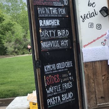 Backyard Bird Chicken & Donuts - Menu at the food truck rally 6.2 - American Near Me - Timnath, Colorado