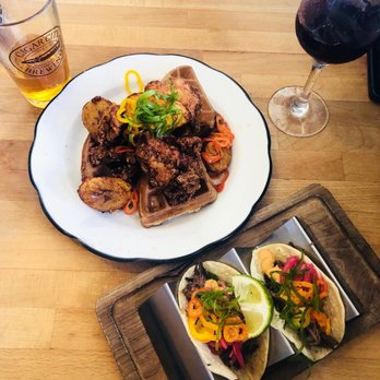 Doce Provisions - BBQ Short Rib Taco and Little Bird Fried Chicken - New American Near Me - Miami, Florida Doce Provisions - BBQ Short Rib Taco and Little Bird Fried Chicken - New American Near Me - Miami, Florida