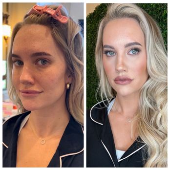 The Blushing Bride - Before and after - Hair Stylists Near Me - Morehead, Kentucky The Blushing Bride - Before and after - Hair Stylists Near Me - Morehead, Kentucky