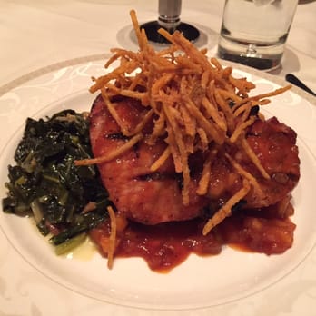 Sage Chophouse - Delicious pork chop - Seafood Near Me - Petoskey, Michigan