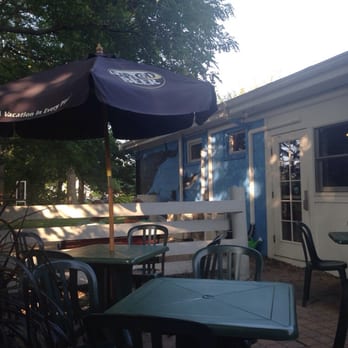 Rock Harbor Grill - Back patio waiting area - Gastropubs Near Me - Orleans, Massachusetts