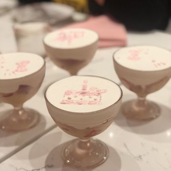 Hello Kitty Cafe - For my birthday! Strawberries and cream - Cafes Near Me - Irvine, California
