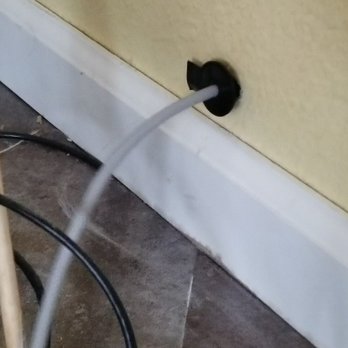 Plumbing Solutions - Cable from the other room before the fix...unbeknownst to us that it was going through a drain pipe. - Plumbing Near Me - Concord, California Plumbing Solutions - Cable from the other room before the fix...unbeknownst to us that it was going through a drain pipe. - Plumbing Near Me - Concord, California