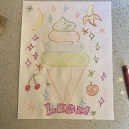 My drawing! My drawing!