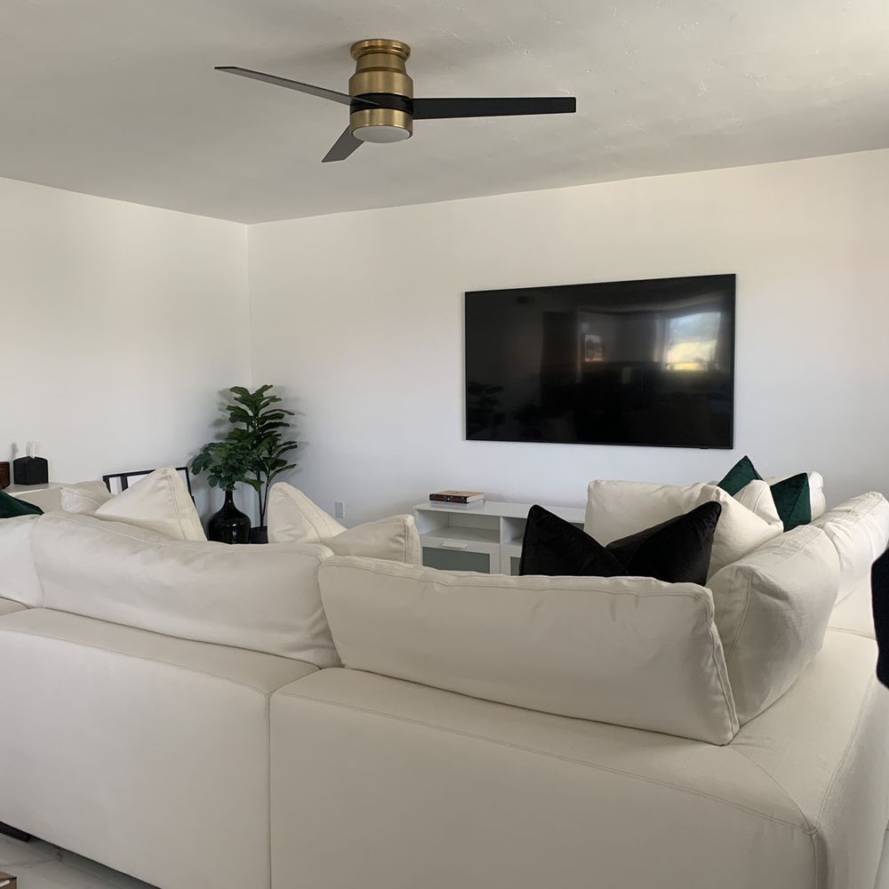 5 Points TV Installations - Tv is up and It looks great! - TV Mounting Near Me 5 Points TV Installations - Tv is up and It looks great! - TV Mounting Near Me