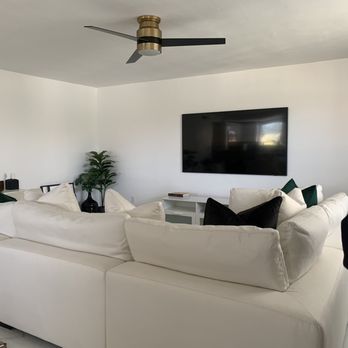 5 Points TV Installations - Tv is up and It looks great! - TV Mounting Near Me