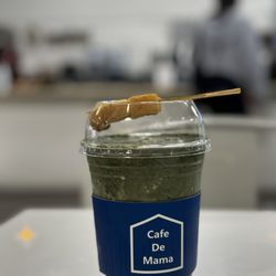 Cafe De Mama - Green Forest Mochi Latte