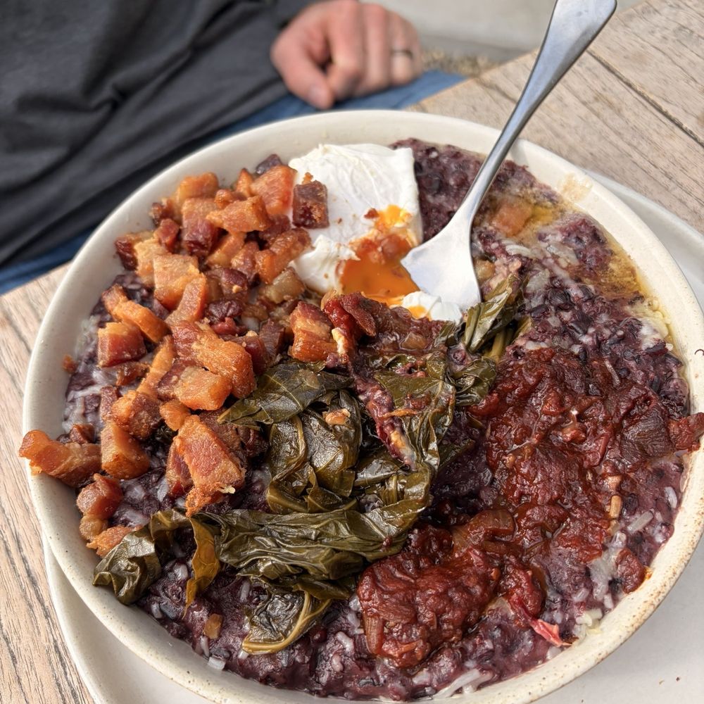 Feast: The Cafe at Field + Fort - Savory Porridge - Cafes Near Me - Summerland, California Feast: The Cafe at Field + Fort - Savory Porridge - Cafes Near Me - Summerland, California