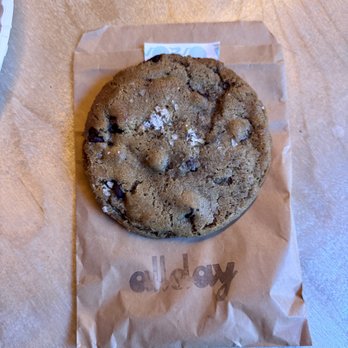 Allday Pizza - Chocolate chip cookie ($5) - Pizza Near Me - Austin, Texas Allday Pizza - Chocolate chip cookie ($5) - Pizza Near Me - Austin, Texas