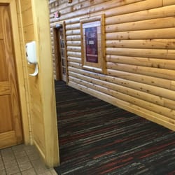 Alabama - Coushatta Tribe of Texas - Corridor to the restroom