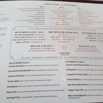 Echo & Rig - Menu 6-2016 - Steakhouses Near Me - Las Vegas, Nevada