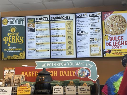 Menu photo 1 Potbelly Wilmington, NC