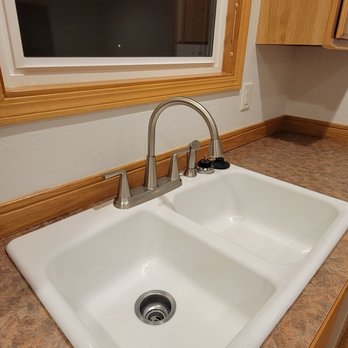 Clean Slate Cleaning - Not only do we clean but we do light maintence. Faucet replacement and recaulking around sink. - Home Cleaning Near Me Clean Slate Cleaning - Not only do we clean but we do light maintence. Faucet replacement and recaulking around sink. - Home Cleaning Near Me