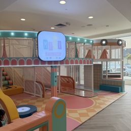 The bigger kids area