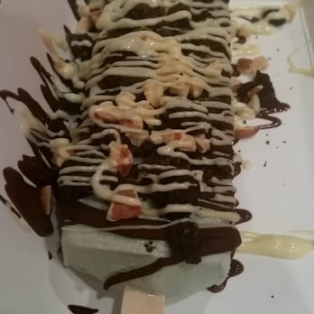 The Crab Pad - Save room for dessert!!! Mint ice cream with almond and oreo topping. :p - Seafood Near Me - Chicago, Illinois The Crab Pad - Save room for dessert!!! Mint ice cream with almond and oreo topping. :p - Seafood Near Me - Chicago, Illinois