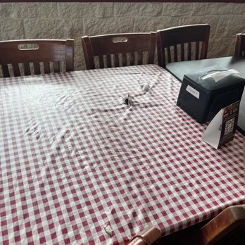 Brown's Chicken - Ripped table cloth. - Chicken Wings Near Me - Saint Charles, Illinois