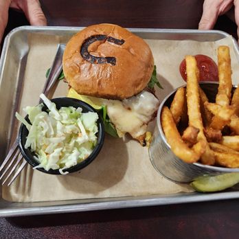 The Horseshoe - Chicken finger sandwich, branded with horseshoe. - Breakfast & Brunch Near Me - Benson, Arizona The Horseshoe - Chicken finger sandwich, branded with horseshoe. - Breakfast & Brunch Near Me - Benson, Arizona