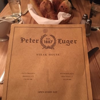 Peter Luger - Dont bother eating the bread.. - Steakhouses Near Me - Brooklyn, New York Peter Luger - Dont bother eating the bread.. - Steakhouses Near Me - Brooklyn, New York