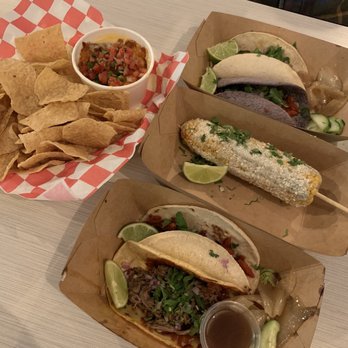 Masa y Más - Tacos, corn, and chips and queso. Birria taco was the best!! - Tacos Near Me - Austin, Texas Masa y Más - Tacos, corn, and chips and queso. Birria taco was the best!! - Tacos Near Me - Austin, Texas