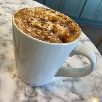 Monamie Coffee - Creme brûlée latte - for here orders only because it's actually torched! Yum! - Coffee & Tea Near Me - Nolensville, Tennessee