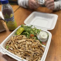 City Kebabs And Gyros - Chicken Gyros Plate