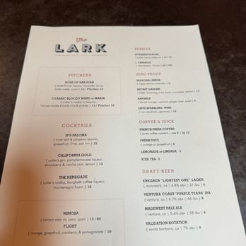 The Lark - New American Near Me - Santa Barbara, California The Lark - New American Near Me - Santa Barbara, California