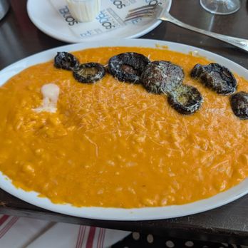 Catch 54 - Butternut squash risotto with pickled mushrooms - delicious and gluten free - Seafood Near Me - Selbyville, Delaware