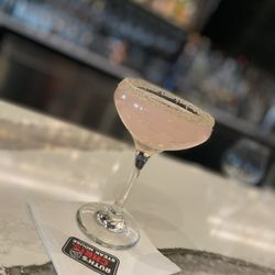 Ruth's Chris Steak House - Blueberry lemon drop (fresh mulled blueberries)