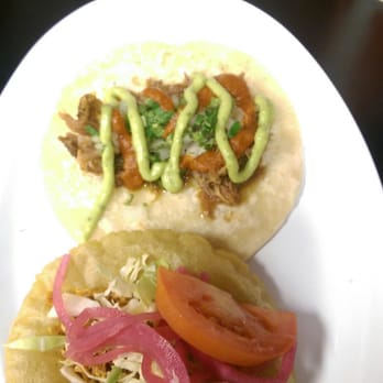 Los Dos - Lamb taco (on special) and one of their regular items - Mexican Near Me - Downers Grove, Illinois Los Dos - Lamb taco (on special) and one of their regular items - Mexican Near Me - Downers Grove, Illinois