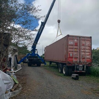 Gentech - Crane service 40ft container - Crane Services Near Me