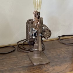 Out Of The Dark - A movie projector lamp!