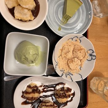 I-NABA - Fried Mochi, Green Tea Cheesecake, Green Tea Ice Cream, Abekawa Mochi, and Tempura Ice Cream - Japanese Near Me - Honolulu, Hawaii