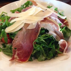 Arugula and Prociutto salad- tasty!