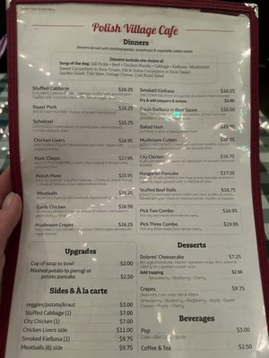 Menu photo 5 Polish Village Cafe Hamtramck, MI Menu photo 5 Polish Village Cafe Hamtramck, MI