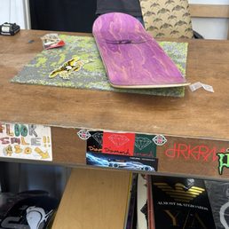 Skateboard in the making Skateboard in the making