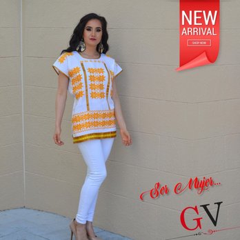 The Frida's Closet - Mexican blouse - Women's Clothing Near Me - San Francisco, California The Frida's Closet - Mexican blouse - Women's Clothing Near Me - San Francisco, California