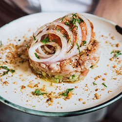 Sabàtic - Nuestro ceviche de corvina