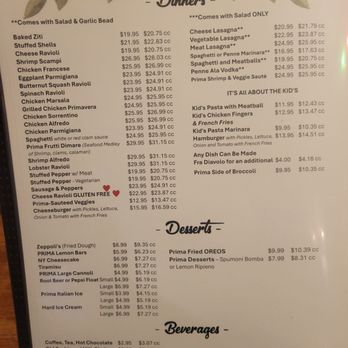 Prima Pizza - Menu 5 - Pizza Near Me - Cornwall, New York