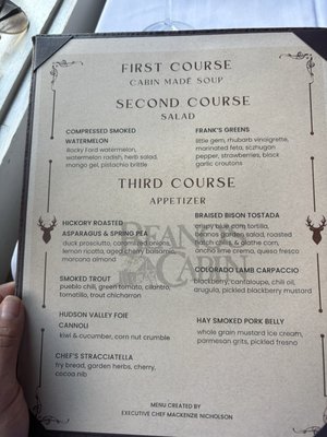 Menu photo 1 Beano's Cabin Avon, CO Menu photo 1 Beano's Cabin Avon, CO