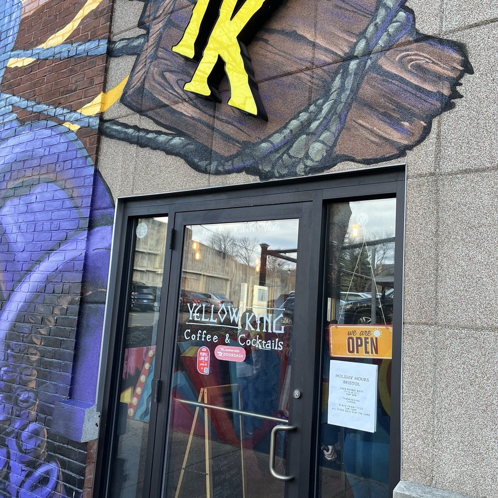 Yellow King - Bristol - The outside - Coffee & Tea Near Me - Bristol, Connecticut Yellow King - Bristol - The outside - Coffee & Tea Near Me - Bristol, Connecticut