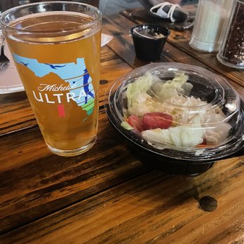 V Pizza + Tap Garden - Orange Blossom & Side Salad - Pizza Near Me - Jacksonville, Florida V Pizza + Tap Garden - Orange Blossom & Side Salad - Pizza Near Me - Jacksonville, Florida