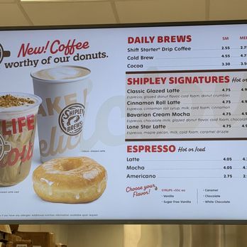 Shipley Do-Nuts - Menu - Donuts Near Me - Vienna, Virginia Shipley Do-Nuts - Menu - Donuts Near Me - Vienna, Virginia