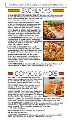 Menu photo 1 El Chico Texarkana, AR Menu photo 1 El Chico Texarkana, AR
