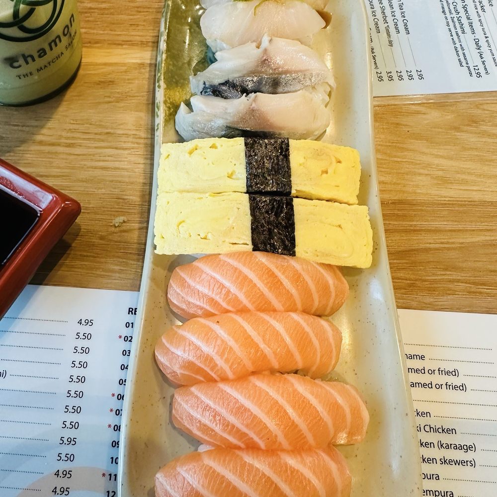 Sushi Mon - Salmon, tamago, red snapper, macakel nigiri's - Japanese Near Me - Las Vegas, Nevada Sushi Mon - Salmon, tamago, red snapper, macakel nigiri's - Japanese Near Me - Las Vegas, Nevada
