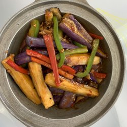 James Chinese Restaurant - Minced Pork with Egg Plant